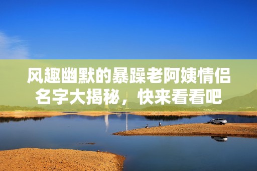 风趣幽默的暴躁老阿姨情侣名字大揭秘，快来看看吧