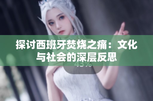 探讨西班牙焚烧之痛：文化与社会的深层反思