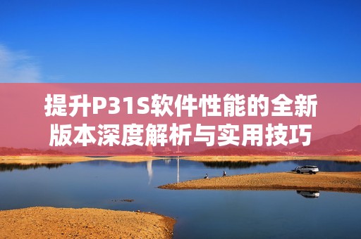 提升P31S软件性能的全新版本深度解析与实用技巧