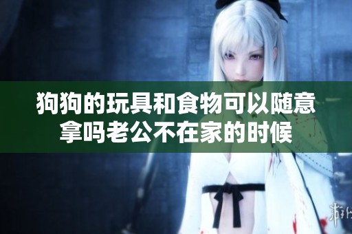 狗狗的玩具和食物可以随意拿吗老公不在家的时候