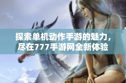探索单机动作手游的魅力，尽在777手游网全新体验