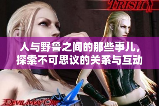 人与野鲁之间的那些事儿，探索不可思议的关系与互动