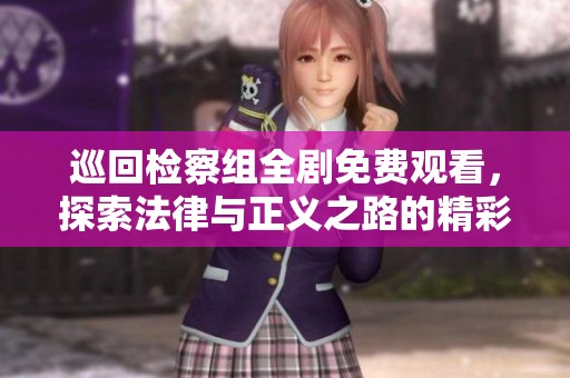 巡回检察组全剧免费观看，探索法律与正义之路的精彩故事