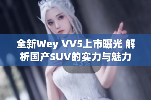 全新Wey VV5上市曝光 解析国产SUV的实力与魅力