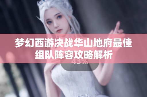 梦幻西游决战华山地府最佳组队阵容攻略解析