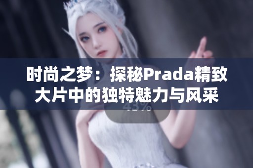 时尚之梦：探秘Prada精致大片中的独特魅力与风采