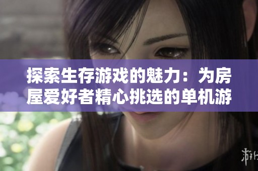 探索生存游戏的魅力：为房屋爱好者精心挑选的单机游戏推荐