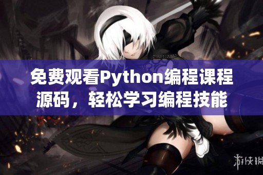 免费观看Python编程课程源码，轻松学习编程技能