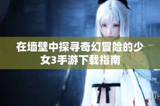 在墙壁中探寻奇幻冒险的少女3手游下载指南