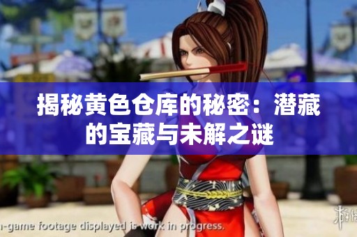 揭秘黄色仓库的秘密：潜藏的宝藏与未解之谜