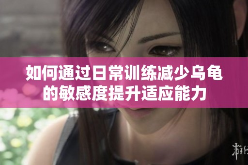 如何通过日常训练减少乌龟的敏感度提升适应能力