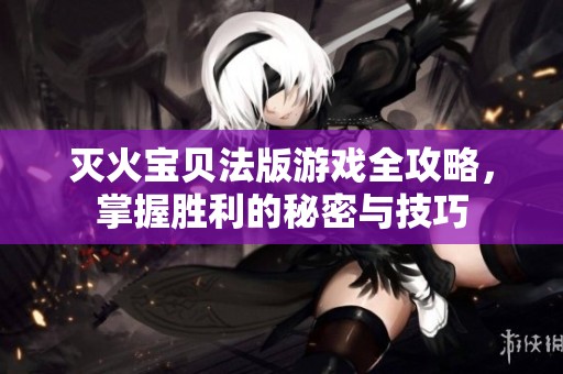 灭火宝贝法版游戏全攻略，掌握胜利的秘密与技巧