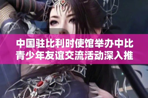 中国驻比利时使馆举办中比青少年友谊交流活动深入推进两国文化合作