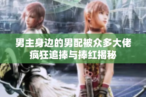 男主身边的男配被众多大佬疯狂追捧与捧红揭秘