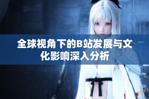 全球视角下的B站发展与文化影响深入分析