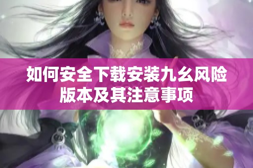 如何安全下载安装九幺风险版本及其注意事项