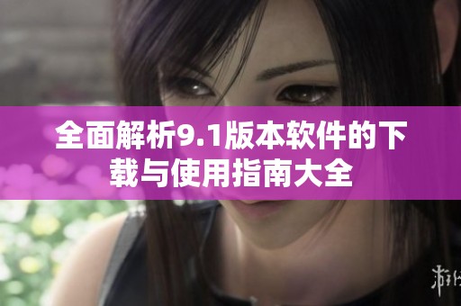 全面解析9.1版本软件的下载与使用指南大全