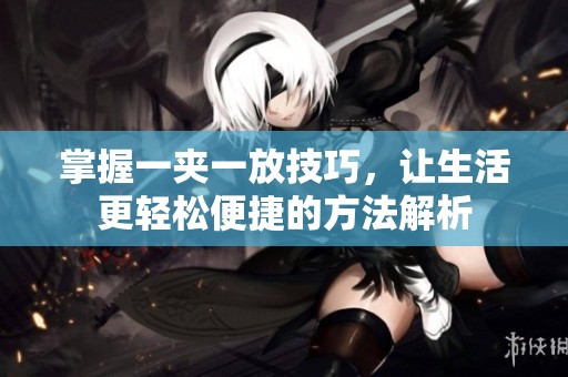 掌握一夹一放技巧，让生活更轻松便捷的方法解析
