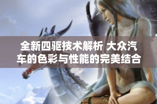 全新四驱技术解析 大众汽车的色彩与性能的完美结合