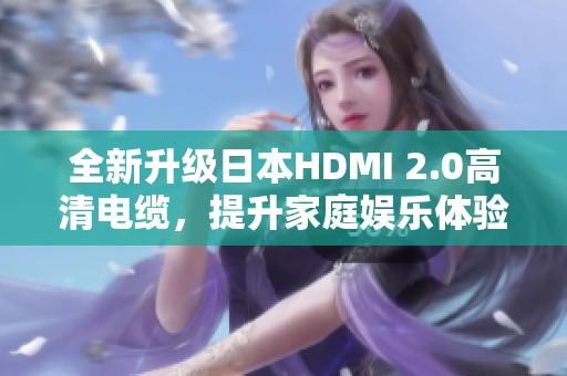 全新升级日本HDMI 2.0高清电缆，提升家庭娱乐体验