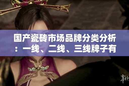 国产瓷砖市场品牌分类分析：一线、二线、三线牌子有哪些