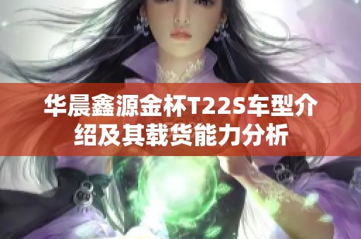 华晨鑫源金杯T22S车型介绍及其载货能力分析