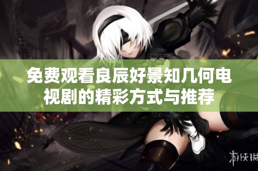 免费观看良辰好景知几何电视剧的精彩方式与推荐
