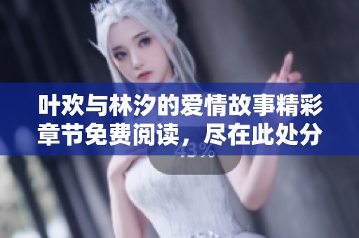 叶欢与林汐的爱情故事精彩章节免费阅读，尽在此处分享