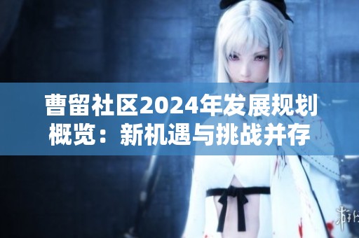 曹留社区2024年发展规划概览：新机遇与挑战并存