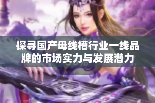 探寻国产母线槽行业一线品牌的市场实力与发展潜力