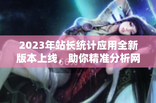 2023年站长统计应用全新版本上线，助你精准分析网站数据