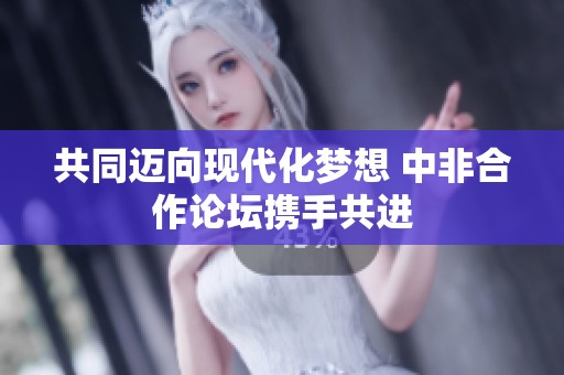 共同迈向现代化梦想 中非合作论坛携手共进