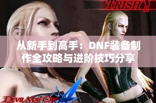 从新手到高手：DNF装备制作全攻略与进阶技巧分享
