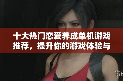 十大热门恋爱养成单机游戏推荐，提升你的游戏体验与情感互动