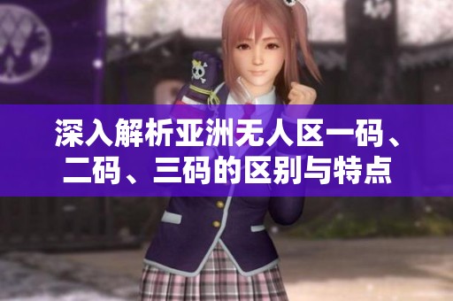 深入解析亚洲无人区一码、二码、三码的区别与特点