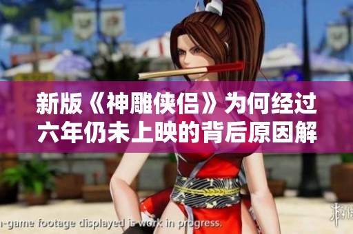 新版《神雕侠侣》为何经过六年仍未上映的背后原因解析
