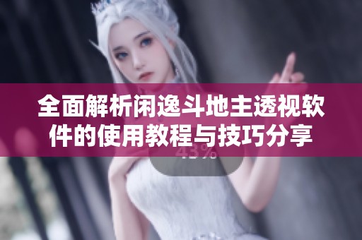 全面解析闲逸斗地主透视软件的使用教程与技巧分享