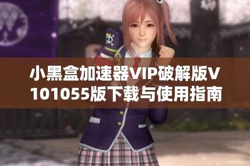 小黑盒加速器VIP破解版V101055版下载与使用指南