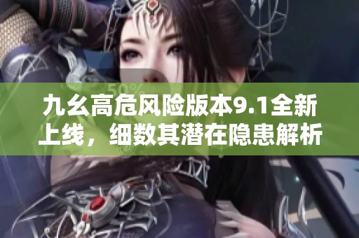 九幺高危风险版本9.1全新上线，细数其潜在隐患解析