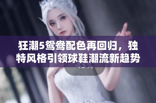 狂潮5鸳鸯配色再回归，独特风格引领球鞋潮流新趋势