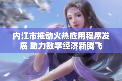 内江市推动火热应用程序发展 助力数字经济新腾飞