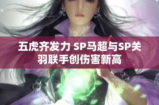 五虎齐发力 SP马超与SP关羽联手创伤害新高