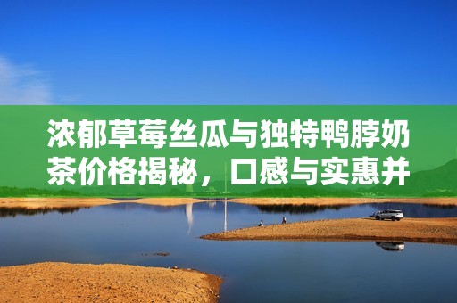 浓郁草莓丝瓜与独特鸭脖奶茶价格揭秘，口感与实惠并存