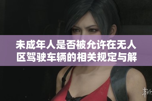 未成年人是否被允许在无人区驾驶车辆的相关规定与解析