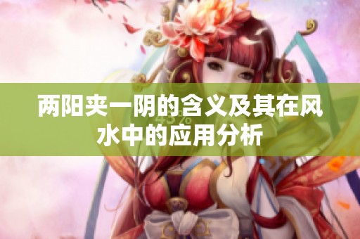 两阳夹一阴的含义及其在风水中的应用分析