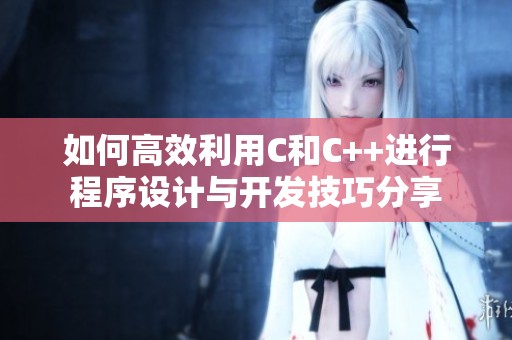 如何高效利用C和C++进行程序设计与开发技巧分享