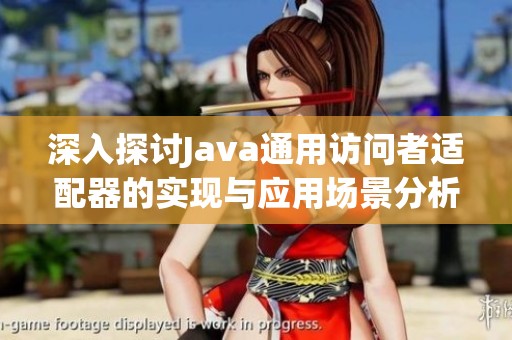 深入探讨Java通用访问者适配器的实现与应用场景分析