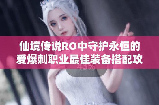 仙境传说RO中守护永恒的爱爆刺职业最佳装备搭配攻略
