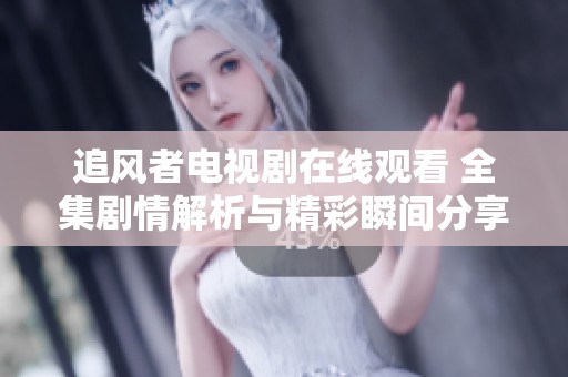 追风者电视剧在线观看 全集剧情解析与精彩瞬间分享