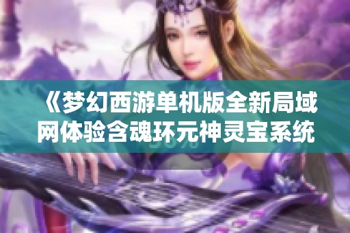 《梦幻西游单机版全新局域网体验含魂环元神灵宝系统》